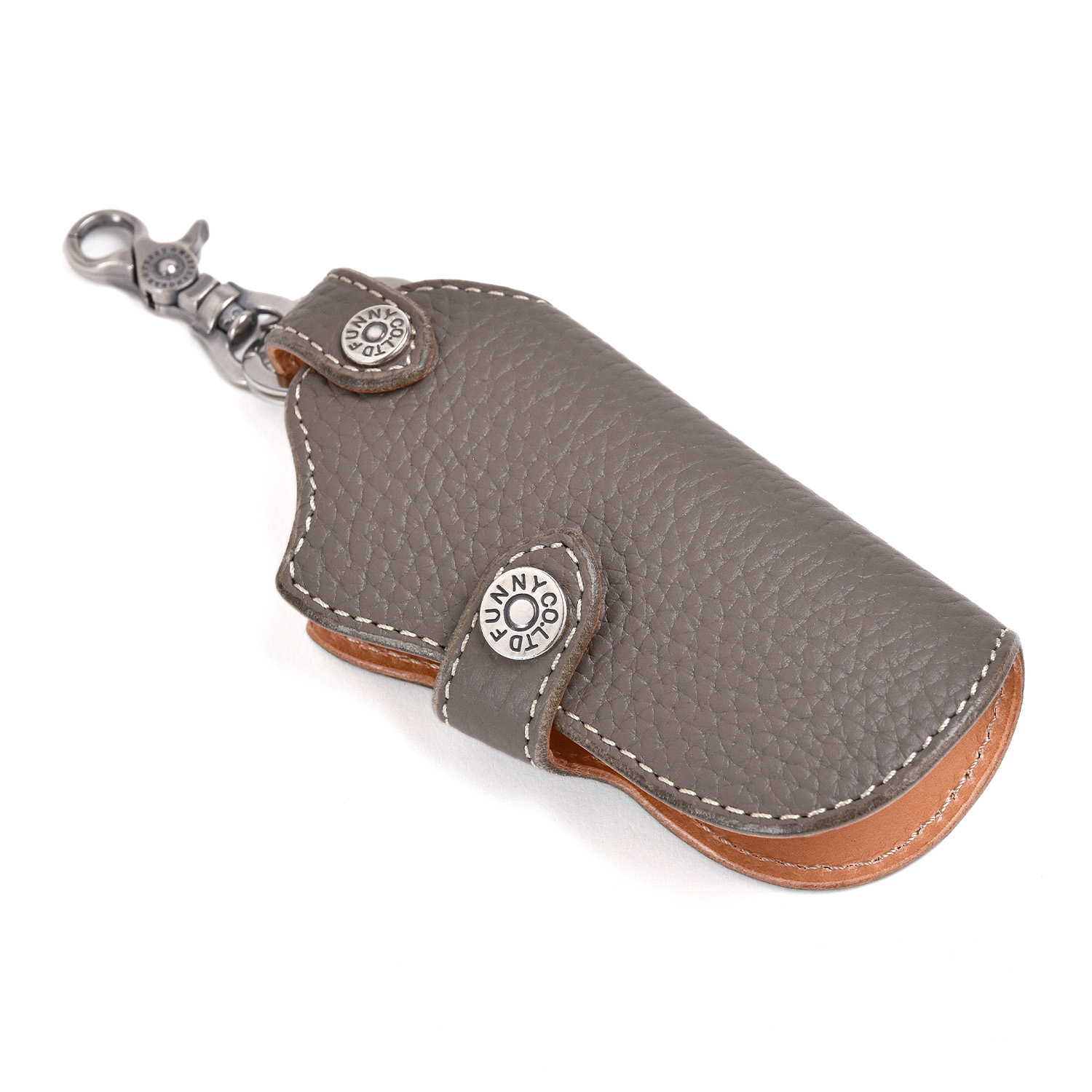 funny（ファニー）スティングレイ革製スマホケースとキーホルダー
