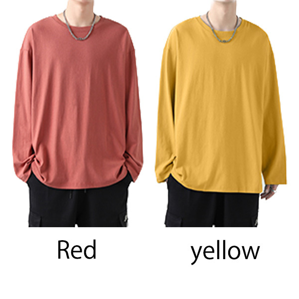 Tシャツ メンズ レディース ユニセックス 七分袖ビッグロンT