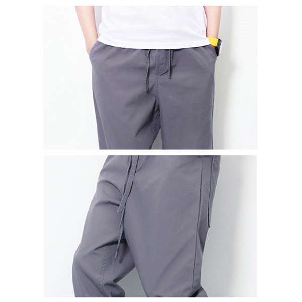 パンツ メンズ クロップドパンツ コットン イージーパンツ : FUNNY DAD