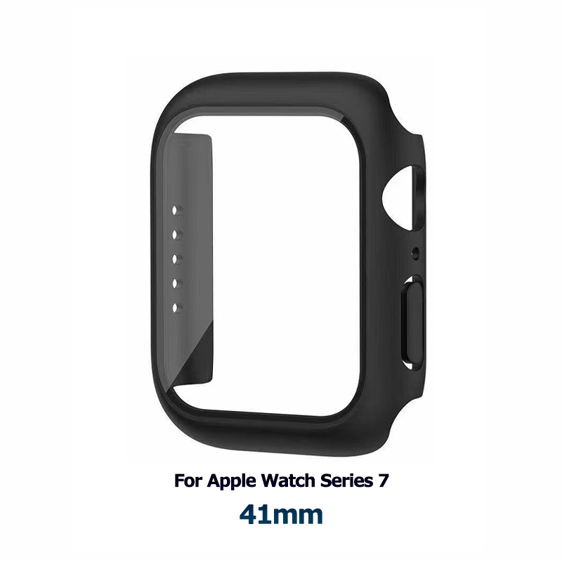 Apple Watch 7 41/45mm Apple Watch Series 7 41 45mm カバー 超薄型 カバー アップル ウォッチ 全面保護 ケース ガラスフィルム |  | 01