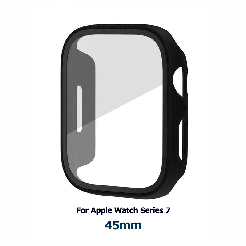 Apple Watch 7 41/45mm Apple Watch Series 7 41 45mm カバー 超薄型 カバー アップル ウォッチ 全面保護 ケース ガラスフィルム |  | 02