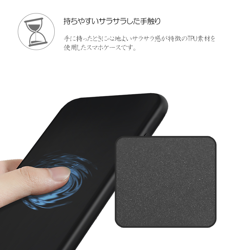 Redmi Note10T ケース Redmi Note10JE カバー ブラック 黒 耐衝撃 ソフトケース TPU カバー ソフト redmi note10t note10je スマホカバー 関連画像4