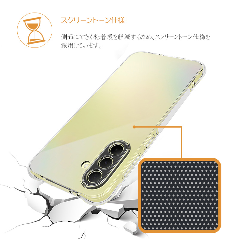 クリア Galaxy A36 5G ケース SC-54F SM-A366Q レンズ保護 カバー 衝撃吸収 エアクッション 薄型 TPU ソフトケース 透明 擦り傷防止 耐衝撃 軽量 保護カバー |  | 06