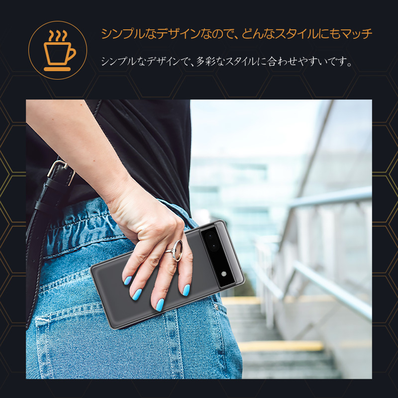 Google Pixel 6a ケース pixel6a カバー スマホ保護 携帯電話ケース 耐衝撃 TPUケース 薄型 透明ケース 衝撃防止 au 擦り傷防止 |  | 05