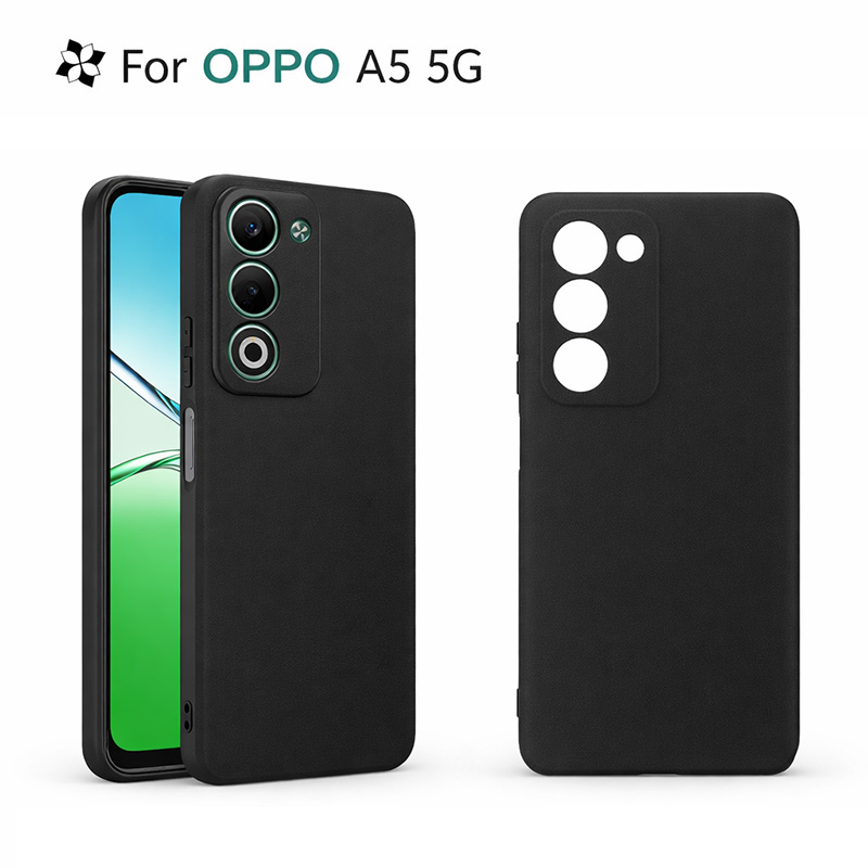 OPPO A5 5G ケース カバー 黒  ブラック 耐衝撃 マット ソフトケース TPU カバー ソフト ケース  スマホカバー | 