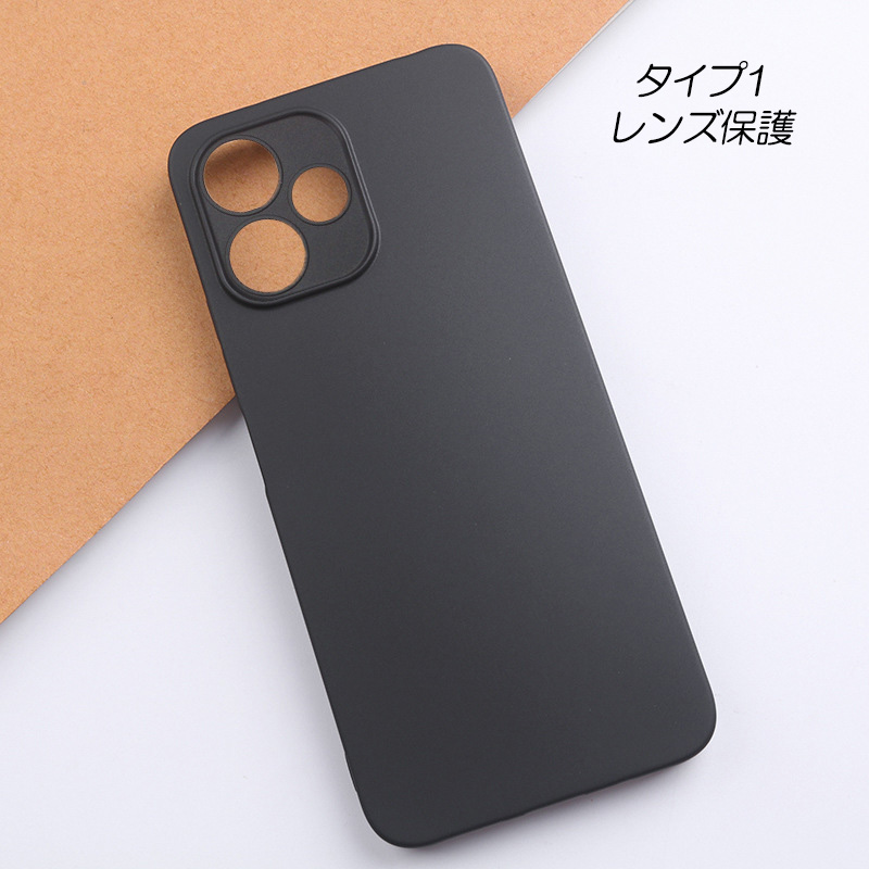 Redmi 12 5G ケース カバー 黒 ブラック 耐衝撃 マット ソフトケース TPU カバー ソフト xiaomi ケース スマホカバー 関連画像3