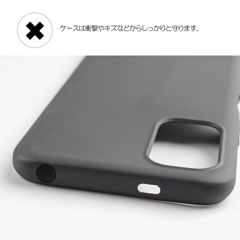 Redmi Note10T ケース Redmi Note10JE カバー ブラック 黒 耐衝撃 ソフトケース TPU カバー ソフト redmi note10t note10je スマホカバー 関連画像2