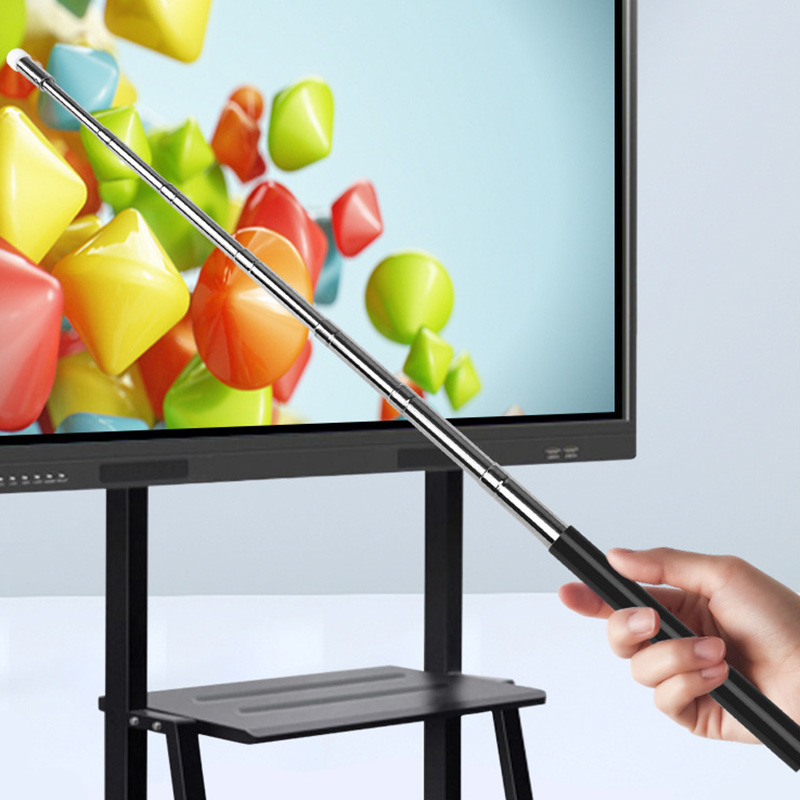 伸縮式テレスコピック指示棒 教鞭ペン ステンレス＋PVC 軽量66g プレゼン 講義 展示会対応 送料無料 |  | 07