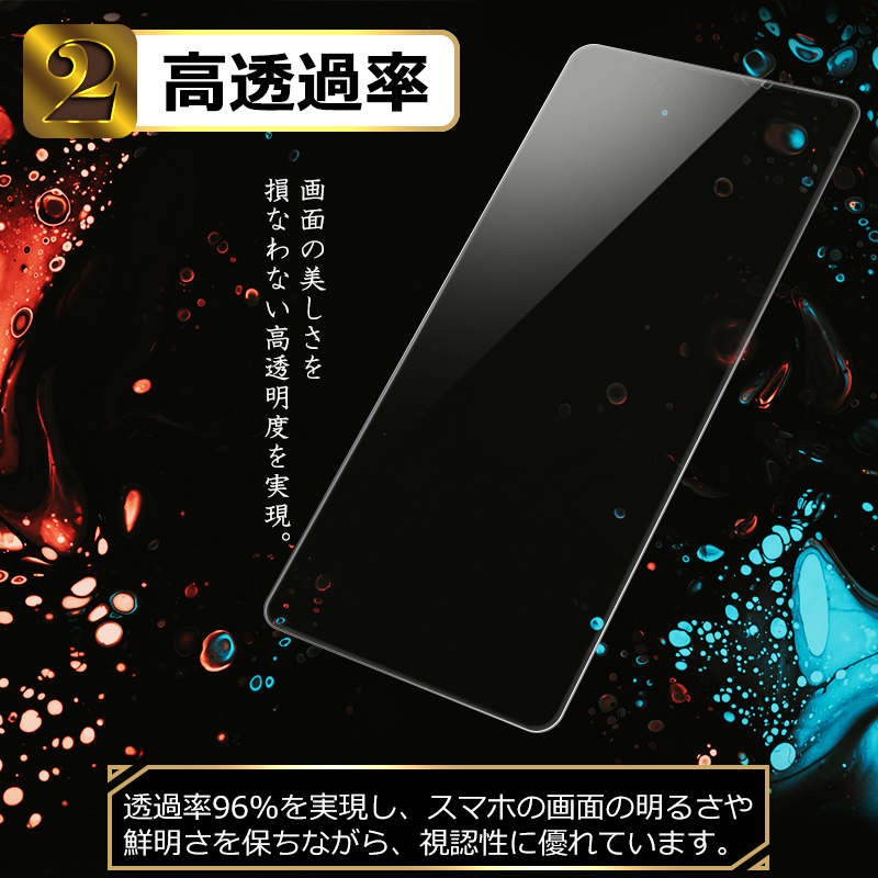 Redmi 12C 保護フィルム ガラスフィルム Xiaomi 液晶保護ガラスシート 強化ガラス シート 高光沢タイプ  送料無料｜funroad｜04