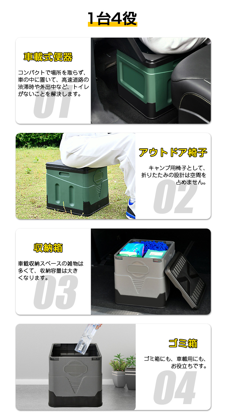 折りたたみ 緊急トイレ