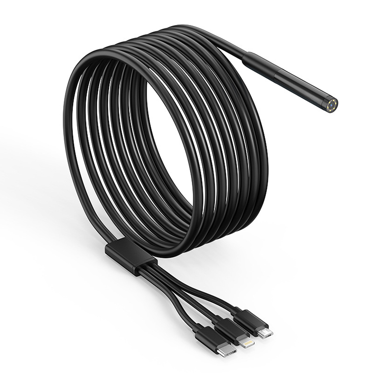 ファイバースコープ カメラ スマホ 内視鏡カメラ 3in1 マイクロスコープ iphone Android 3m USB エアコン修理防水 ライト ファイバースコープ スマホ led 高画質 |  | 01