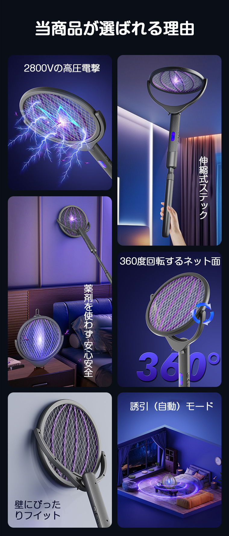 電撃殺虫器 Amazon | NICOH(ニコー）電撃殺虫器『バタン虫(チュウ)』 8Wタイプ KNS