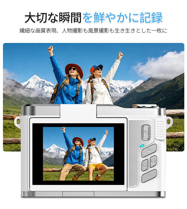 4400万画素 1080p録画