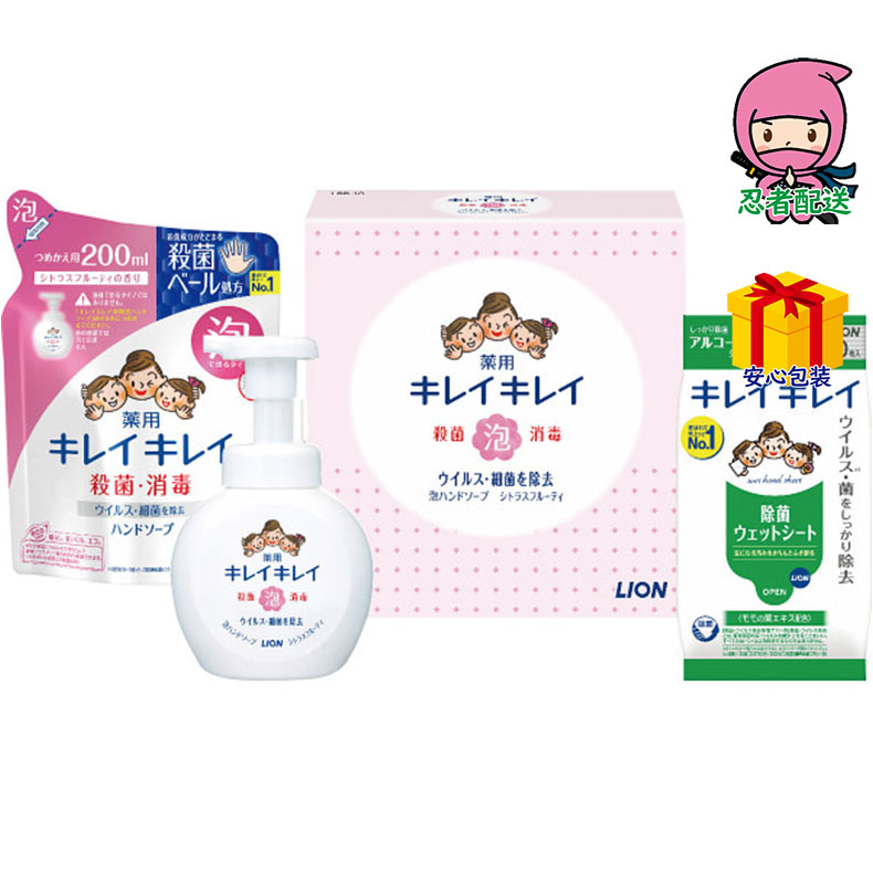 春ギフト プレゼント 卒業 入学 就職 新生活 ライオン キレイキレイ泡ハンドソープセット石鹸・洗剤 石鹸 多品種セット