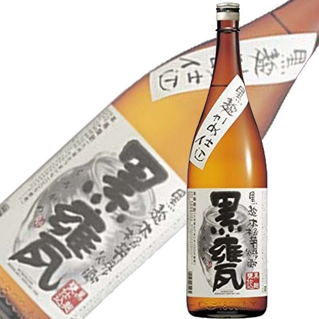 黒麹かめ仕込み 本格芋焼酎 黒甕(くろかめ)25度 鹿児島県 1.8L おすすめ : 4904670031264 : ふれあいギフト - 通販 -  Yahoo!ショッピング