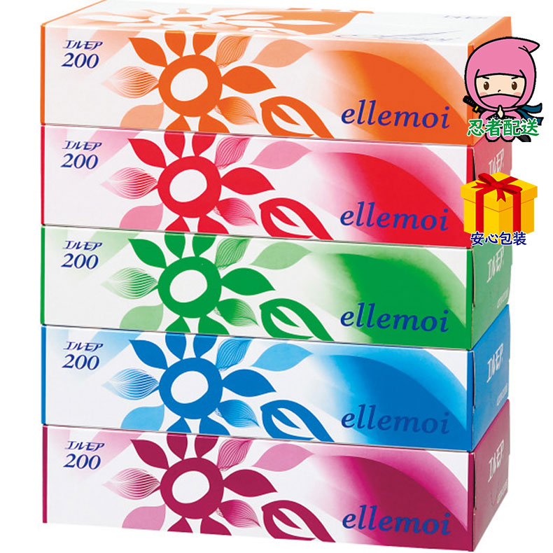 春ギフト プレゼント 卒業 入学 就職 新生活 エルモア ティシュー200組台所・日用品・収納 家庭日用品 家庭消耗品