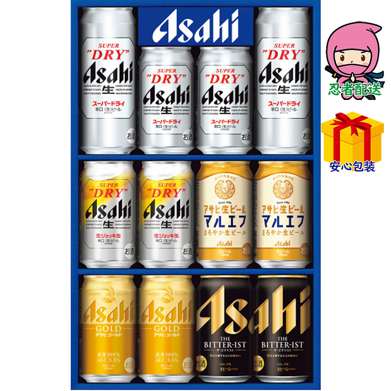 アサヒ 4種セット酒類 酒 ビール : ふれあいギフト - 通販 - Yahoo