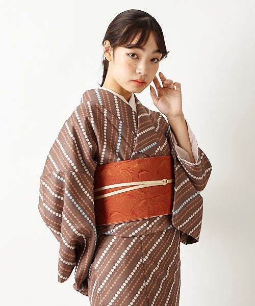 単品 セレクト着物A きもの kimono お手頃 洗える着物 きれいめ 美人 