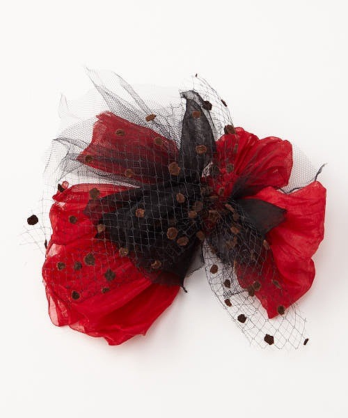 モダンカラー ヘアクリップ チュールヤーン モダンカラー ヘアクリップ チュールヤーン