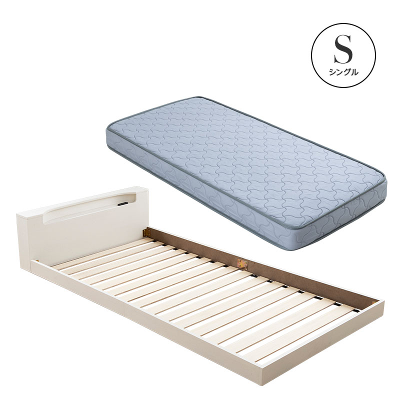 MINT フロアベッド マットレスセット ボンネルコイルマットレス ロー