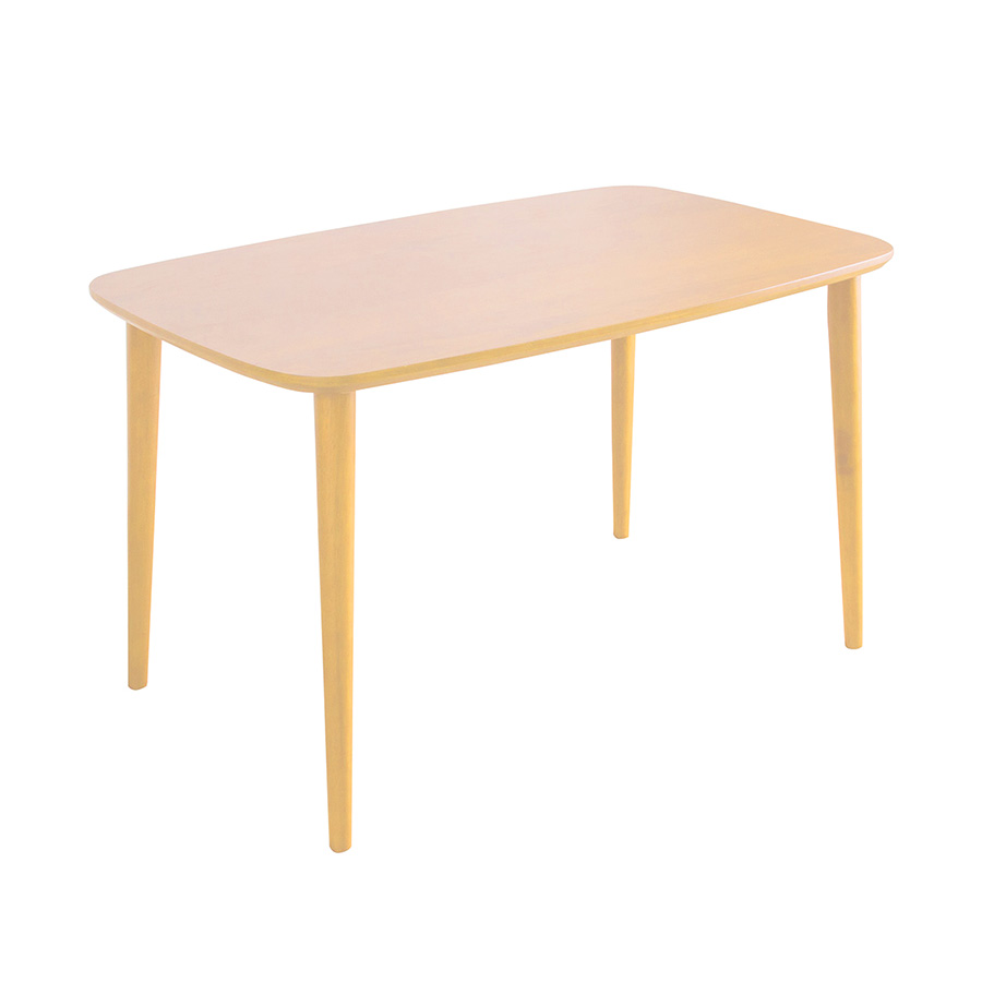 MINT ダイニングテーブル 幅120cm 単品 食卓用 4人用 木製テーブル 3色