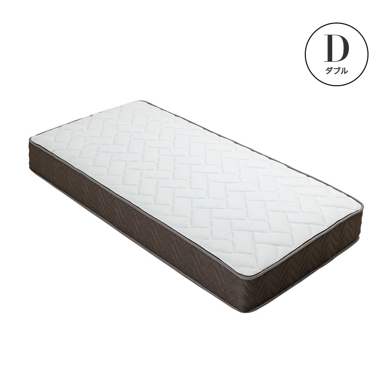 マットレス ダブル ポケットコイル 圧縮マットレス トリプルエッジサポート シングル］トリプルエッジサポート ポケットコイルマットレス 厚み22cm