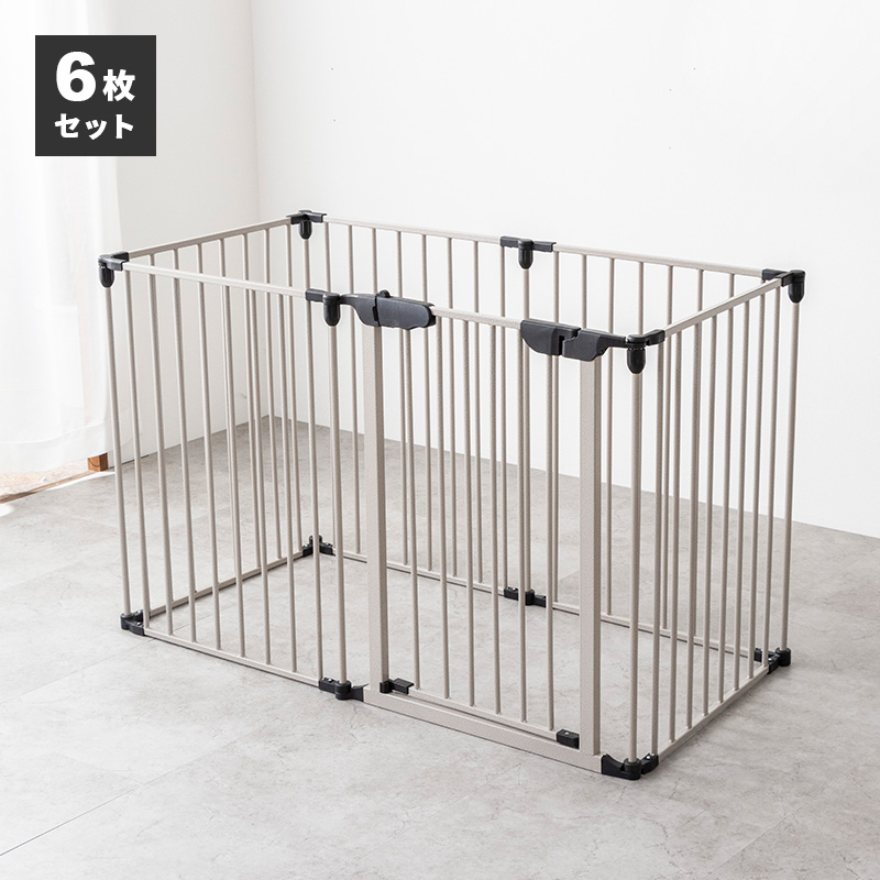 MINT 犬 ケージ ペット サークル おしゃれ 6枚セット Mサイズ 小型犬