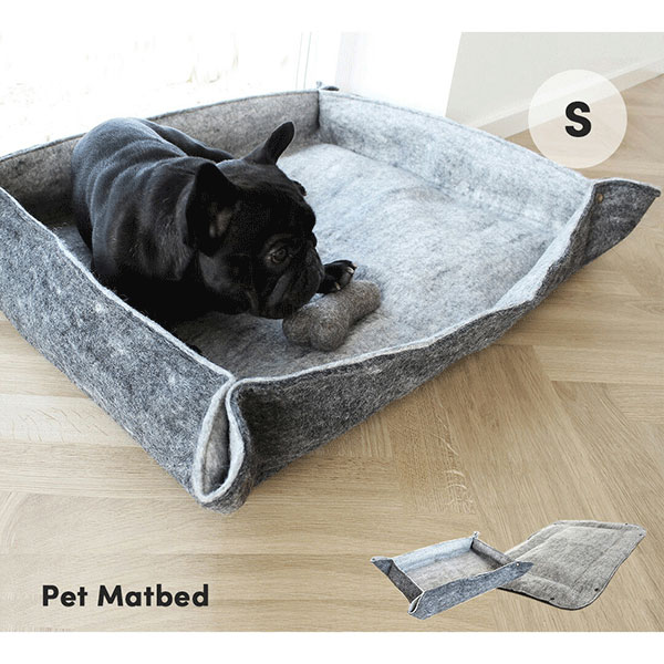 ウール100%マット羊毛マットペットベッドノッティング風 ウール100%マット羊毛マットペットベッドノッティング風