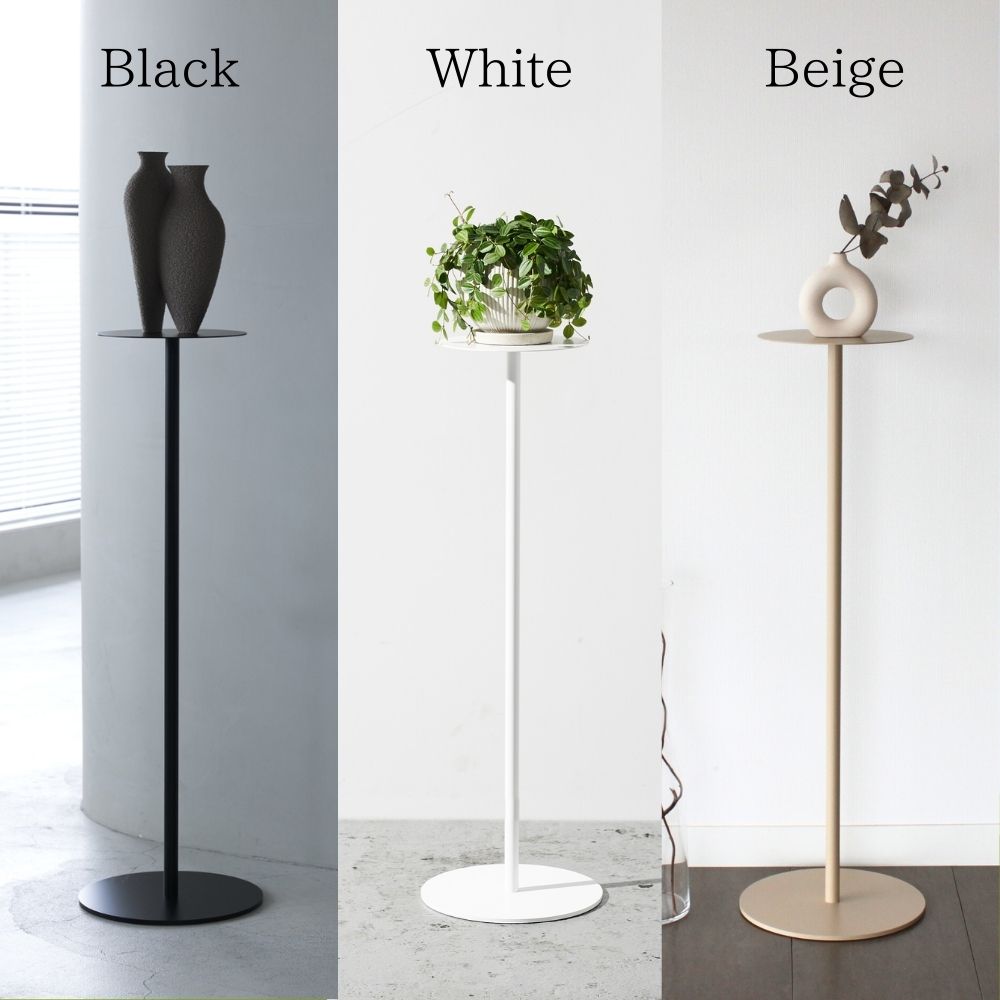 KUROSHIROスリムテーブル丸,カラー