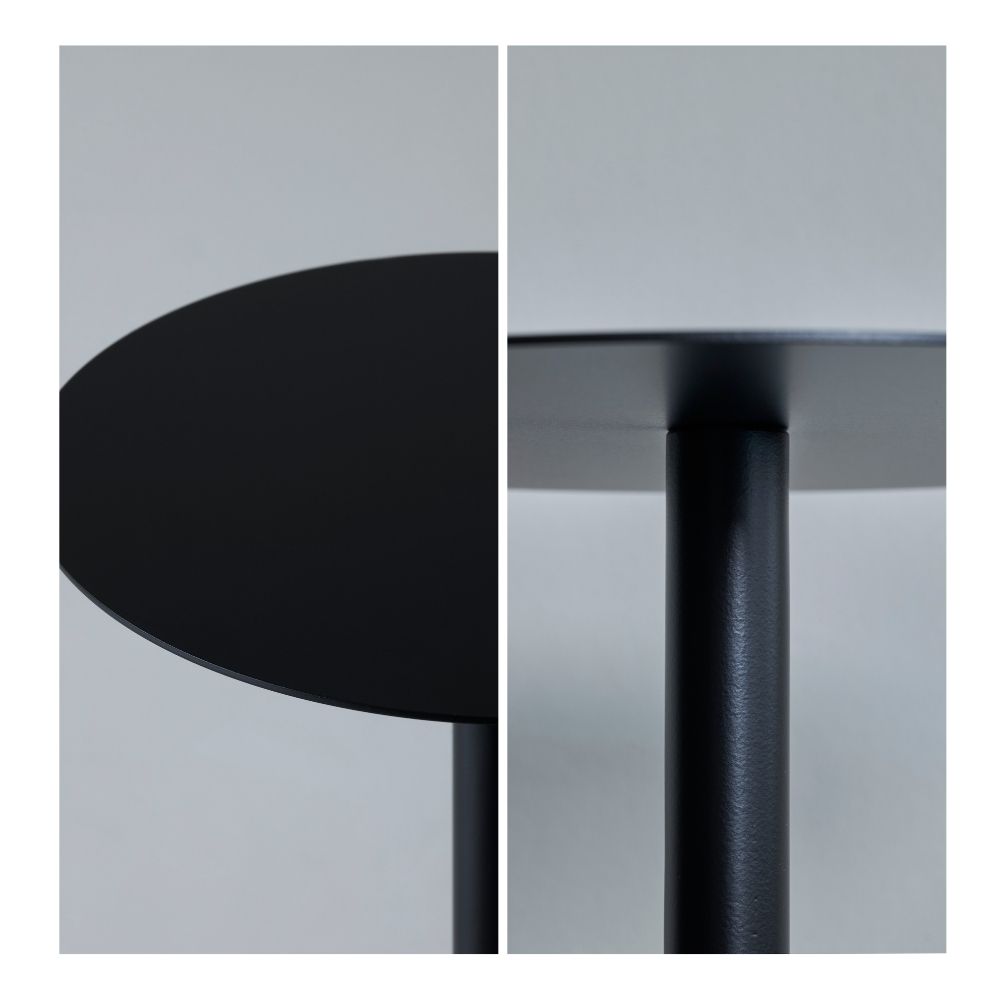 KUROSHIROスリムテーブル丸,天板