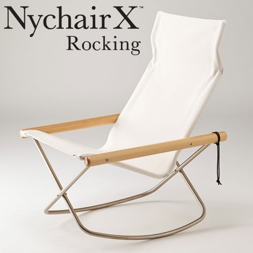 ニーチェア　ロッキング 藤栄 Nychair 折りたたみ椅子 イス 藤栄 【通常在庫】ニーチェア X Nychair ロッキング 揺り椅子
