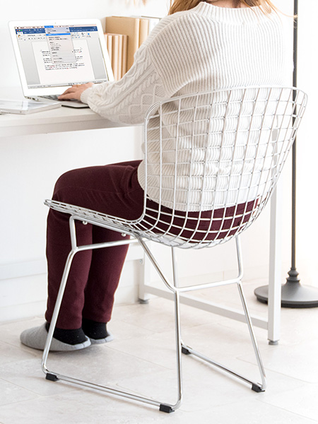 ワイヤーチェア チェア ミッドセンチュリー ハリーベルトイア