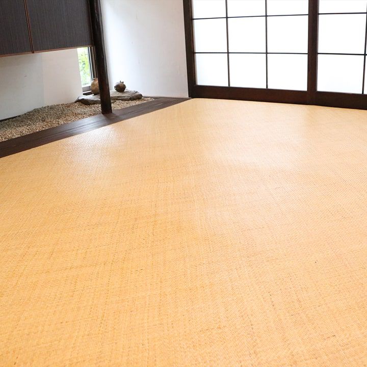 (タイムセール中) 籐カーペット 夏用 江戸間4.5畳(261×261cm) ラタン