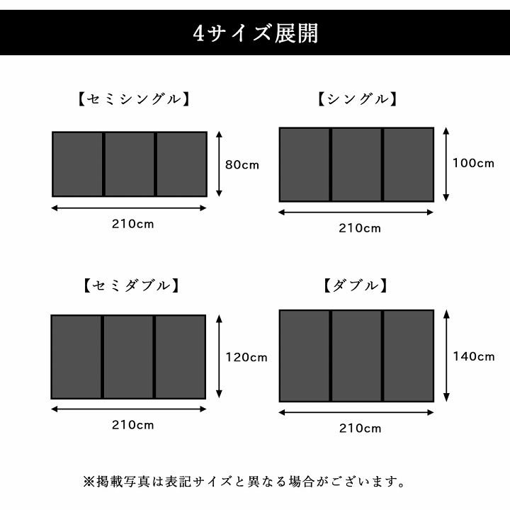 (タイムセール中) 置き畳 120×210cm 三つ折り 日本製_10