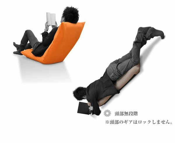 ITAWARI座椅子：座ったり寝そべったりできます