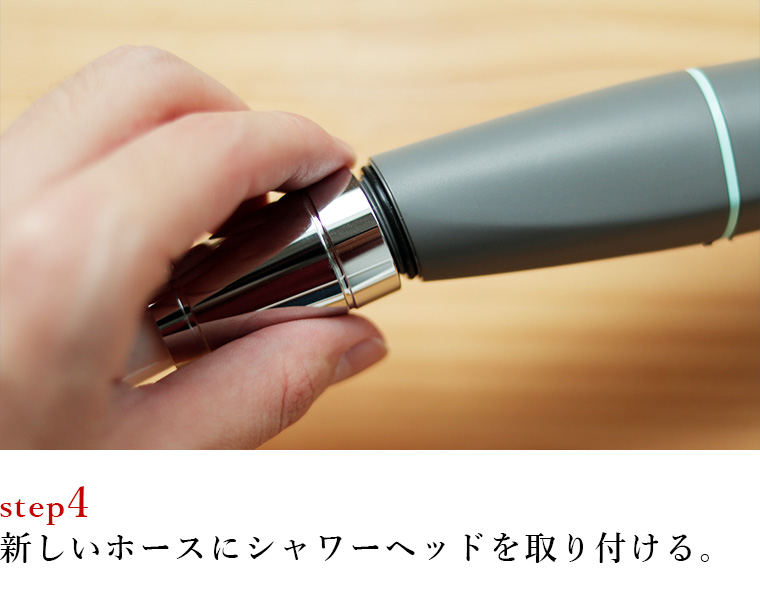 シャワーホース「SANEI」メタリックシャワーホース（ミラー