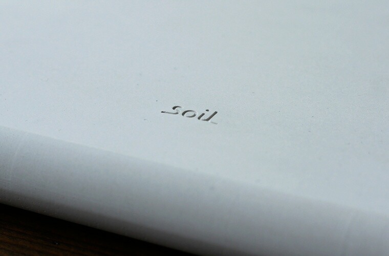 送料無料】「soil」バスマット50×30（ホワイト）【ソイル 珪藻土