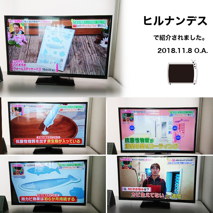 防カビシール「biolabo（バイオラボ）」ウォールステッカーバス