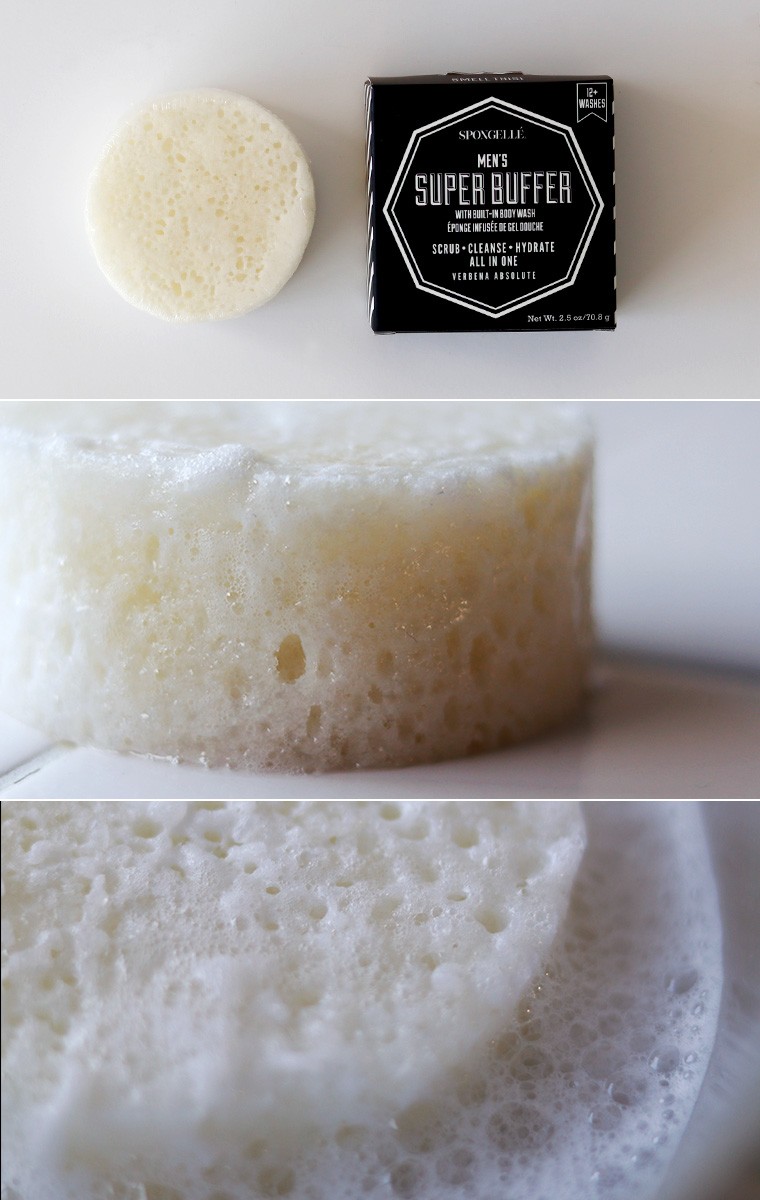 ボディスポンジ「SPONGELLE」MEN'S・SUPER・BUFFER【スポンジェレ