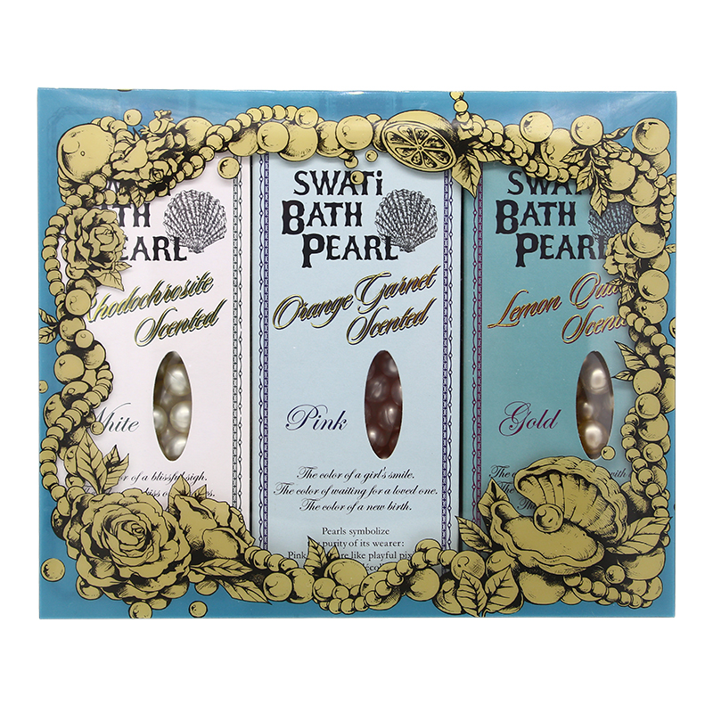 SWATi スワティ バスパール 入浴剤 Lサイズ 80ｇ×3箱セット ローズ 入浴剤／SWATi_BATH_PEARL（スワティ―バスパール）[SW-1050]【入浴剤