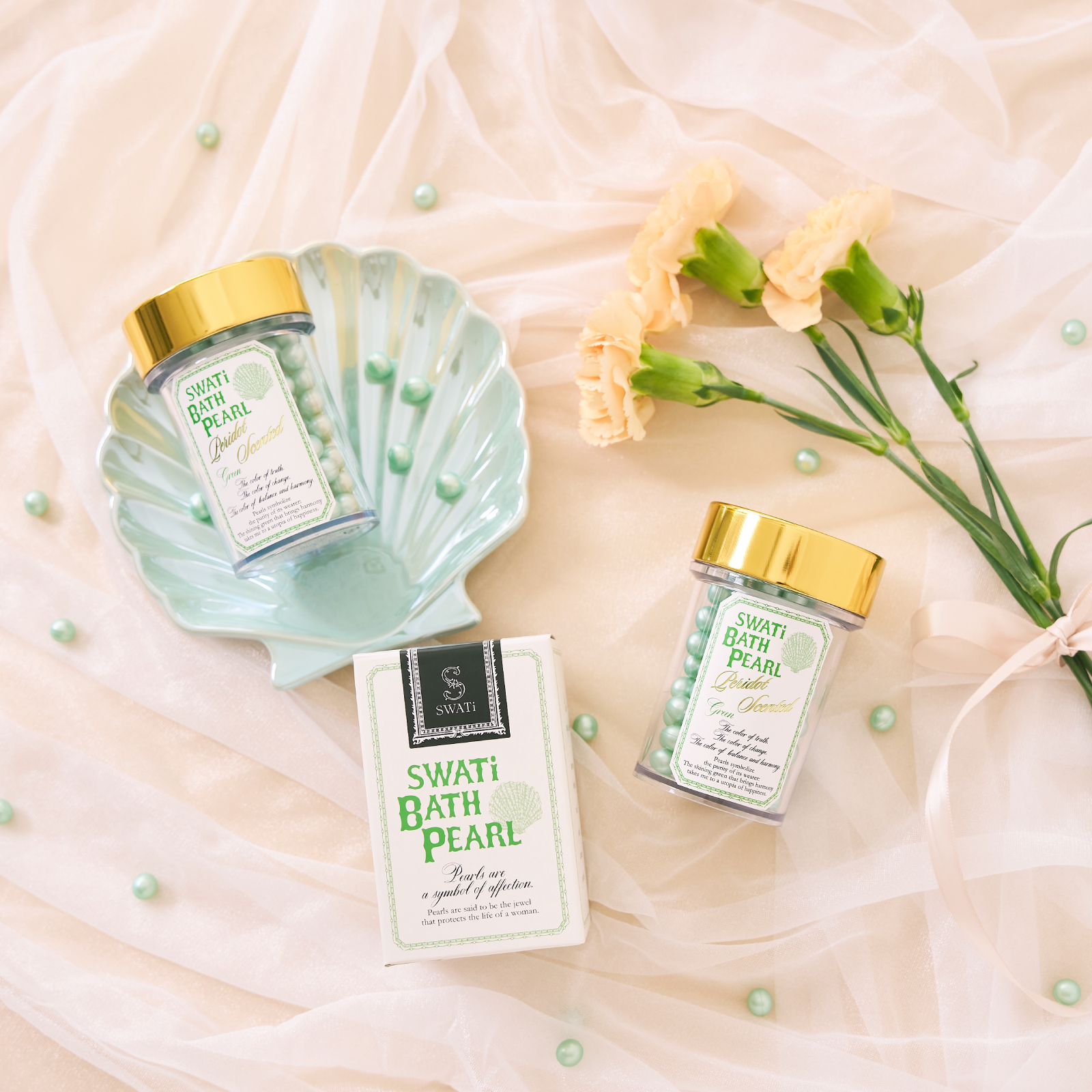 SWATi（スワティ） 入浴剤／SWATi BATH PEARL GREEN（スワティーバス