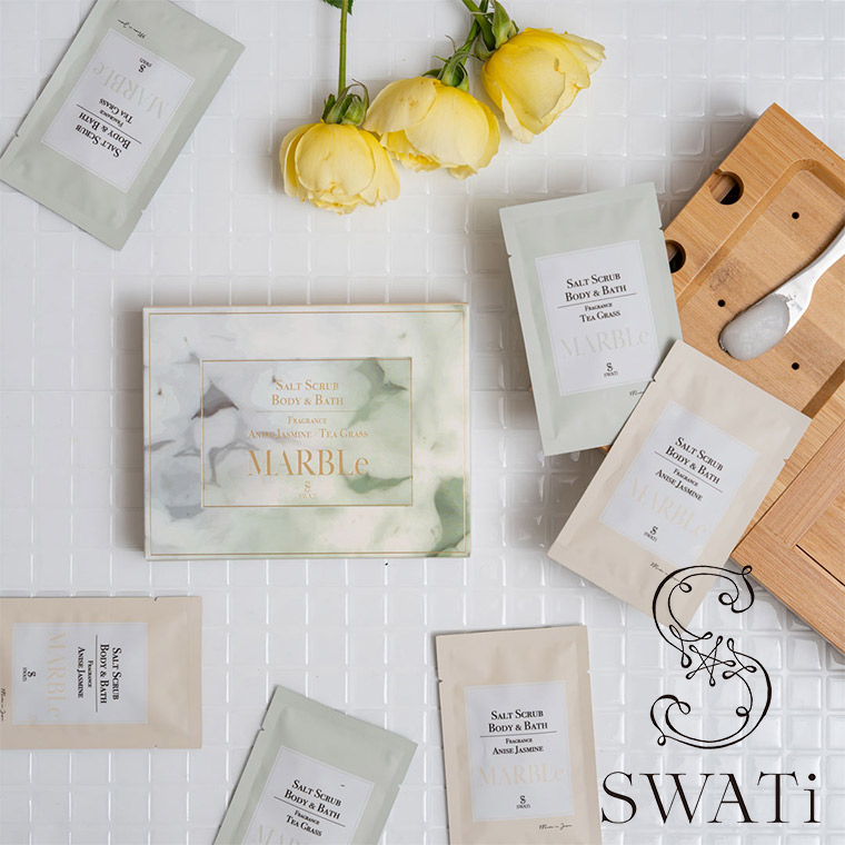 SWATi（スワティ） 「SWATi MARBLe」SPECIAL BOX／SALT SCRUB BODY