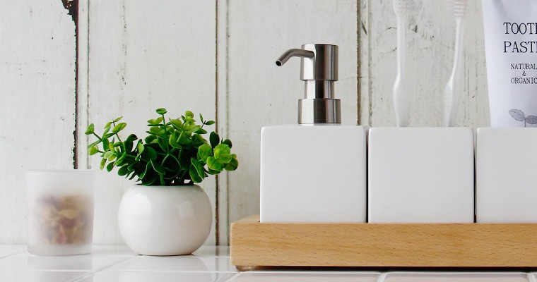 詰め替えボトル セット「ホワイトキューブ」ソープボトル 3本セット