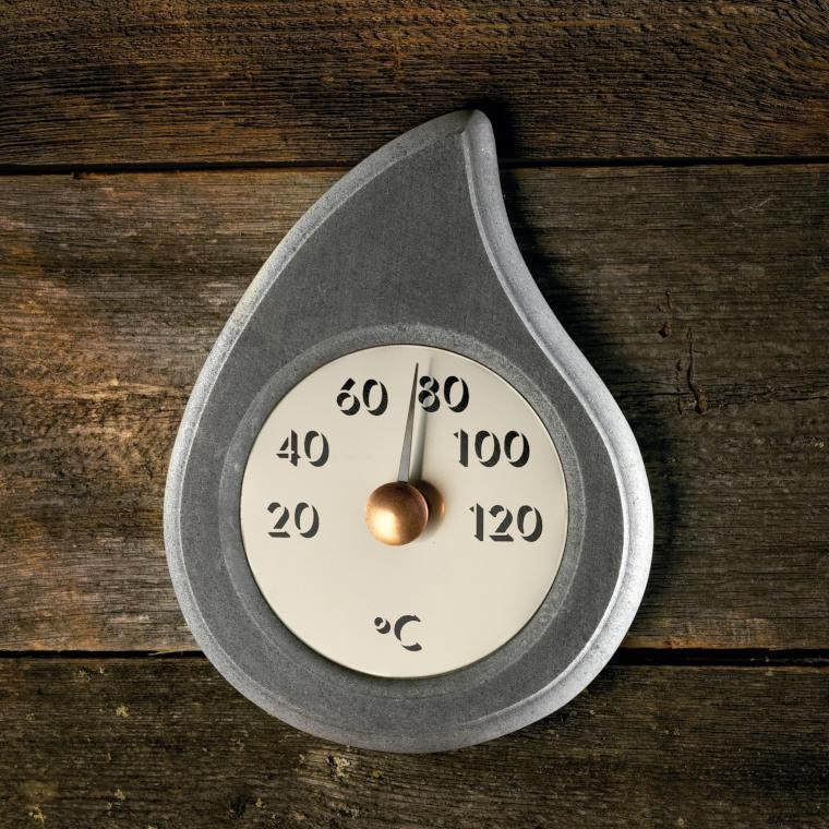 温度計「HUKKA（フッカ）」サウナ温度計Pisarainen【ホットストーン