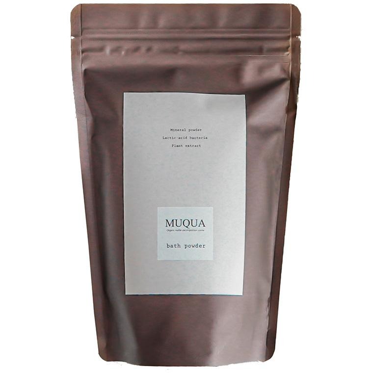 入浴剤「MUQUA（ムクア）」ミネラルバスパウダー（乳酸菌入り