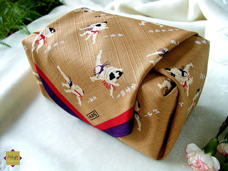 LOUIS VUITTONのお相撲柄の風呂敷 LOUIS VUITTONのお相撲柄の風呂敷