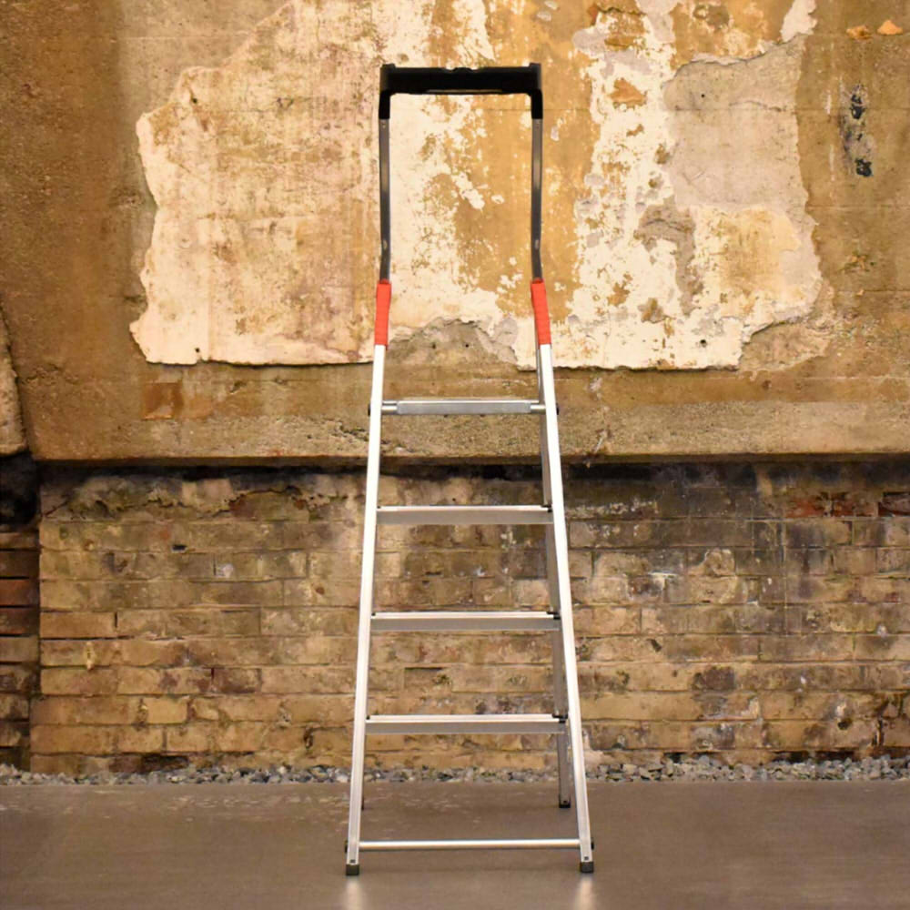 Hailo（ハイロ） L60 4段 脚立 アルミ製 北欧 ドイツ 幅 軽量 ラック