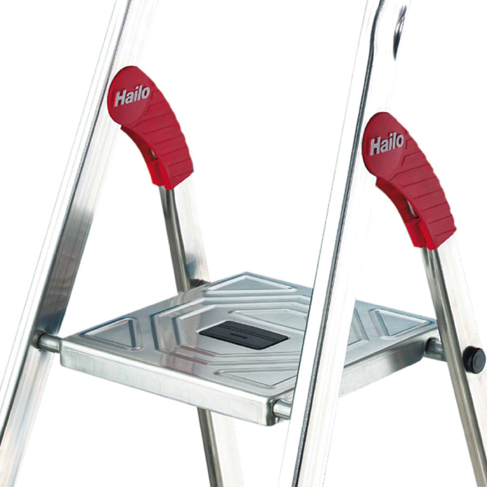 Hailo（ハイロ） L60 4段 脚立 アルミ製 北欧 ドイツ 幅 軽量 ラック