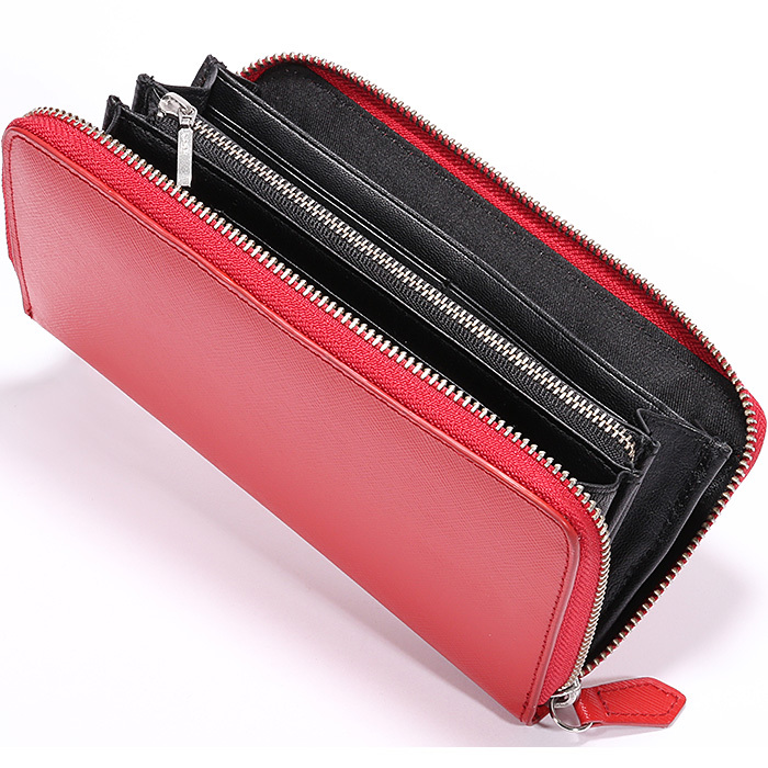 財布 メンズ レディース 長財布 本革 YKK ラウンドファスナー