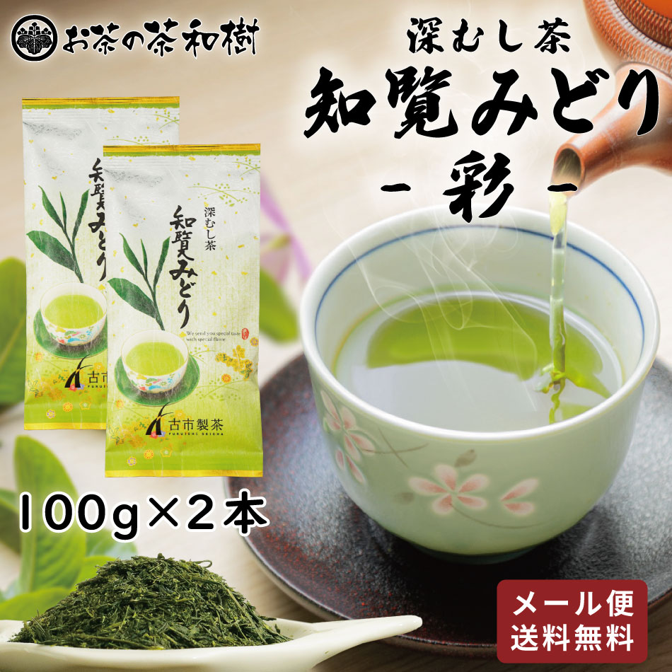 Yahoo! Yahoo!ショッピング(ヤフー ショッピング)お茶 緑茶 知覧茶 2024 深むし茶 知覧みどり 彩 100ｇ 2本セット 茶葉 煎茶 お茶っ葉 お茶の葉 お中元 ギフト お供え 老舗 日本茶 新茶 お歳暮 プレゼント